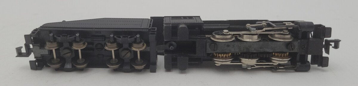 Trix 2929 N Scale 0-6-0 Steam Locomotive & Tender - Undecorated EX/Box
