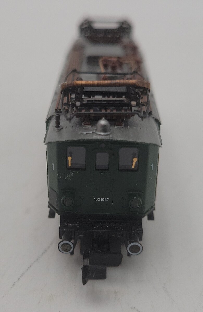 Fleischmann 7369 N Piccolo Deutsche Bundesbahn Electric Locomotive #132101-7 EX/Box
