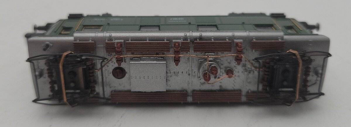 Fleischmann 7369 N Piccolo Deutsche Bundesbahn Electric Locomotive #132101-7 EX/Box