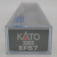 Kato 3003 N Scale Undecorated EF57 Electric Locomotive EX/Box