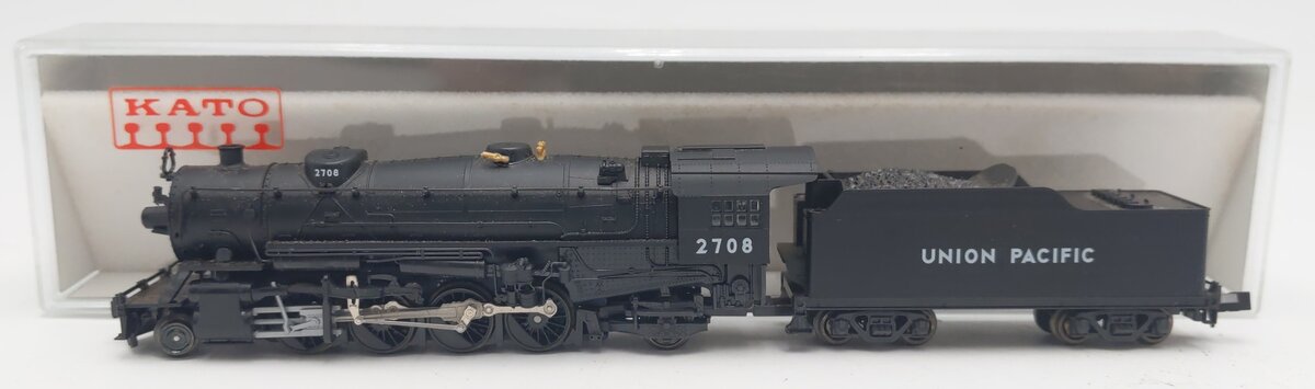 Kato 126-0115 N Scale Union Pacific Heavy Mikado Steam Locomotive & Tender EX/Box