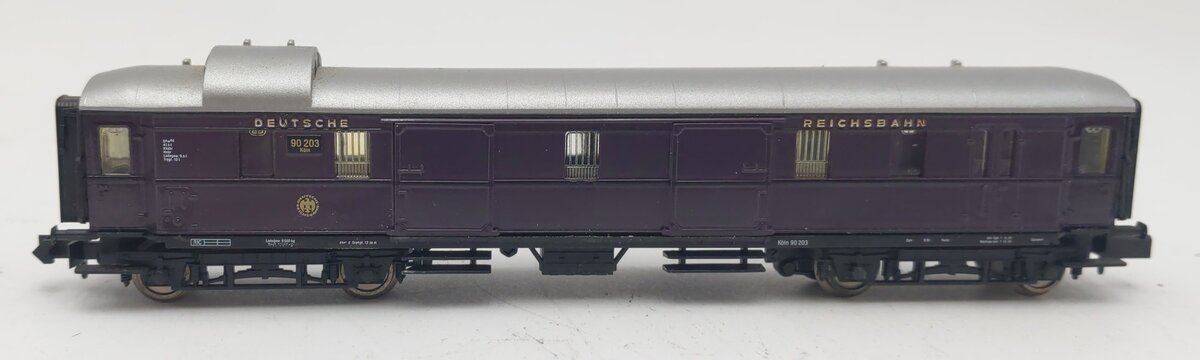Arnold 3859 N Scale DR Illuminated Baggage Car EX/Box