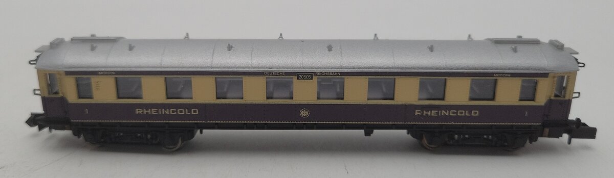 Arnold 5802 N Scale DR Rheincold 1st Class Passenger Car #20505 EX/Box