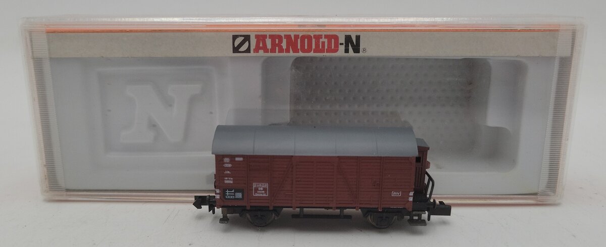 Arnold 4411 N Scale DB Covered Goods Freight Car LN/Box