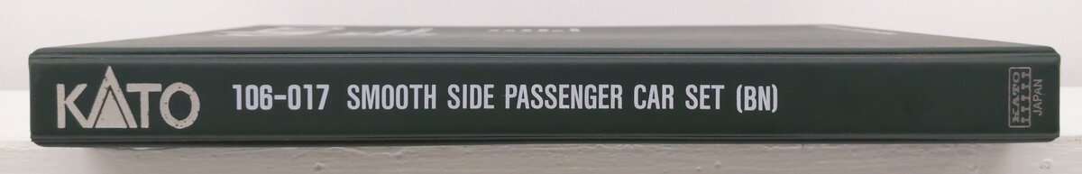 Kato 106-017 N Scale Burlington Northern Passenger Set EX/Box