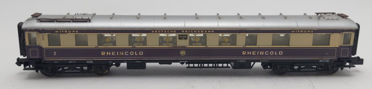 Arnold 3858 N Scale DR Rheincold Passenger Car EX/Box