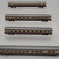 Arnold 0187 N Scale DSG European Express Passenger Cars (Pack of 4) EX/Box