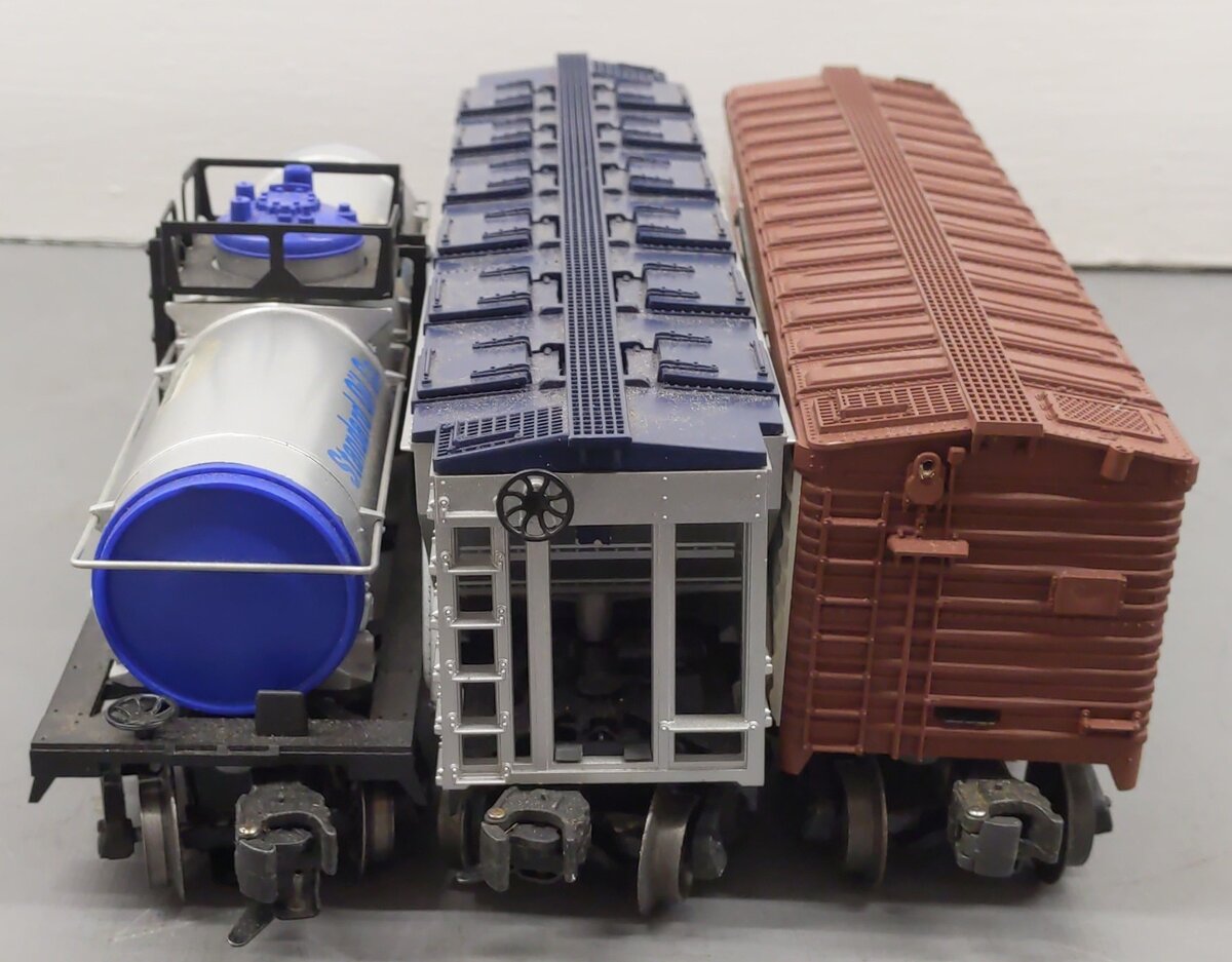 Lionel O Gauge Assorted Freight Cars 6-9853, 6-9134, 6-9153 [3] VG