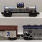 Lionel O Gauge Assorted Freight Cars 6-9853, 6-9134, 6-9153 [3] VG