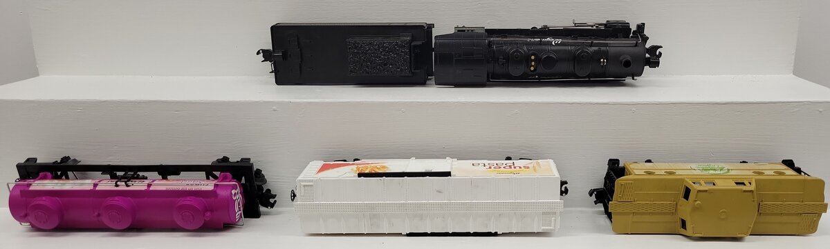 Lionel 6-30176 Wegmans O Gauge Steam Freight Train Set EX/Box
