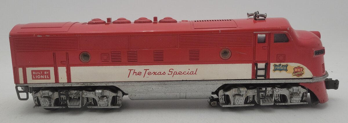 Lionel 2245T Vintage O Texas Special F-3 Non-Powered A Diesel Locomotive VG