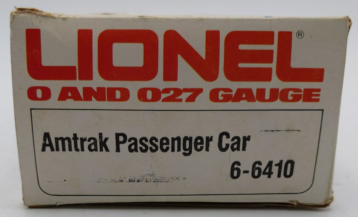 Lionel 6-6410 O Gauge Amtrak Streamlined Pullman Car #6410 EX/Box
