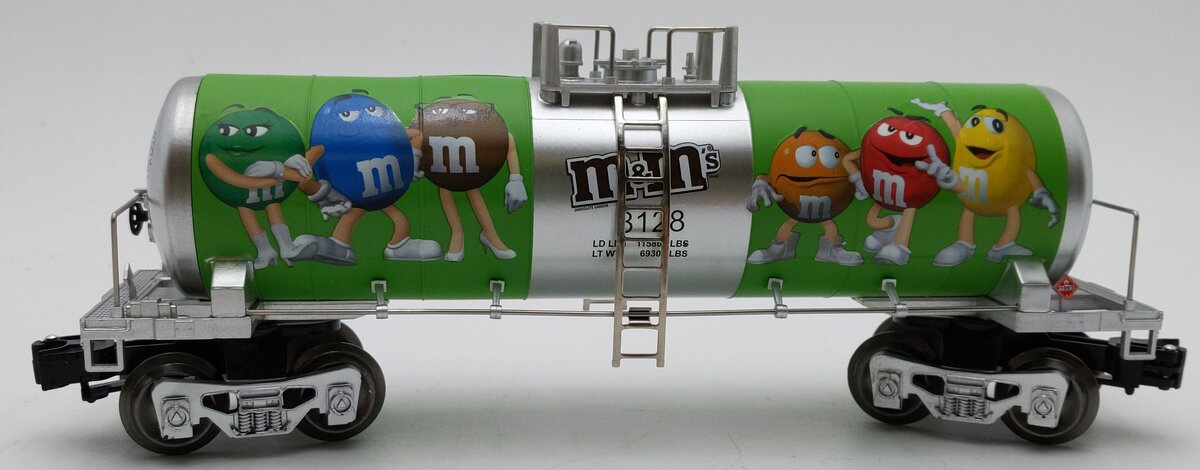 Menards 275-9151 O Gauge M&Ms Modern Tank Car 
