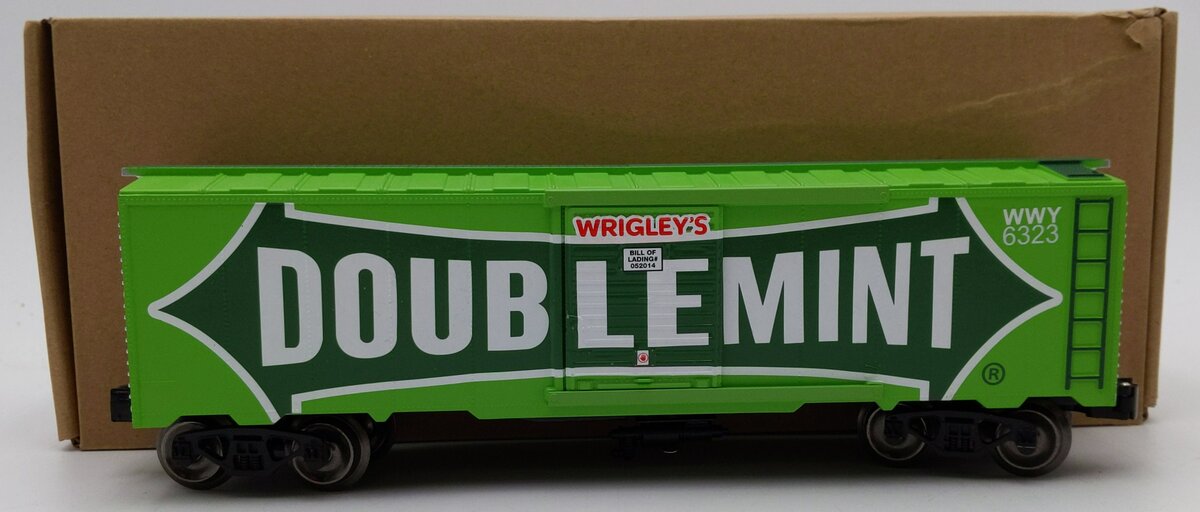 Menards 275-9147 O Gauge Wrigley's Doublemint Boxcar #6323 EX/Box