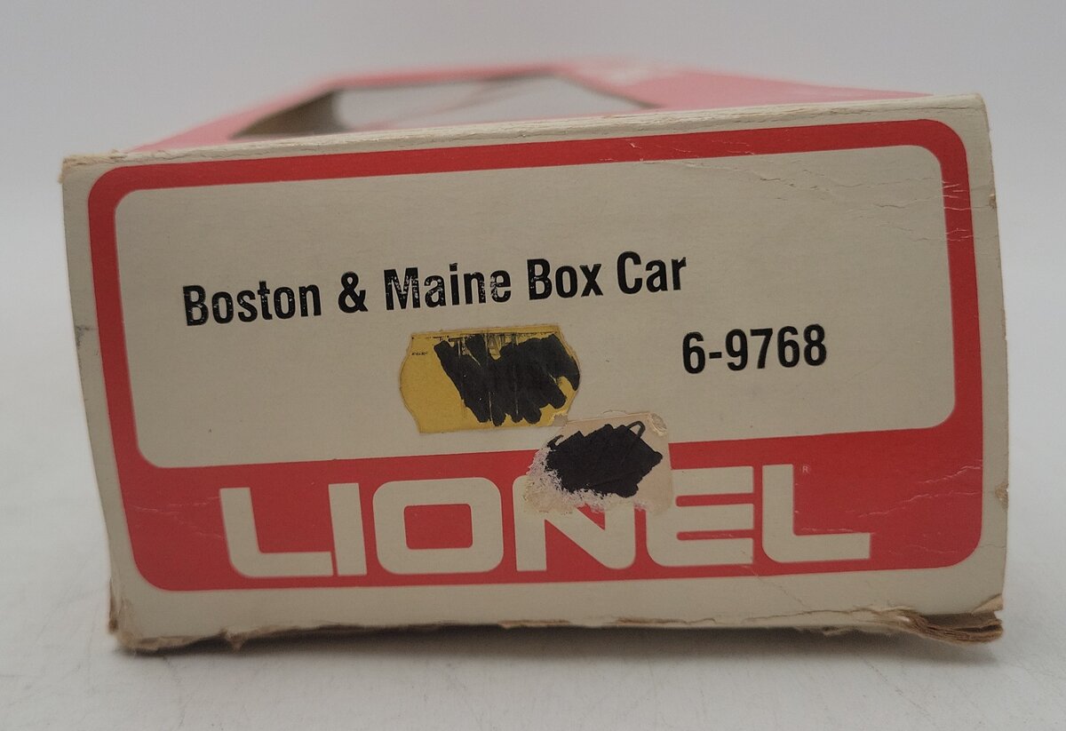 Lionel 6-9768 O Gauge Boston & Maine Boxcar EX/Box