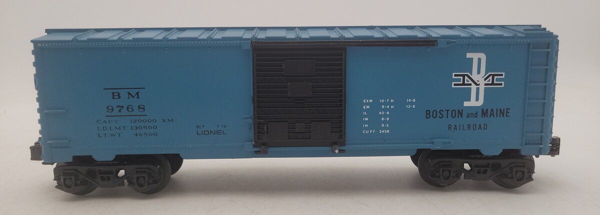 Lionel 6-9768 O Gauge Boston & Maine Boxcar EX/Box