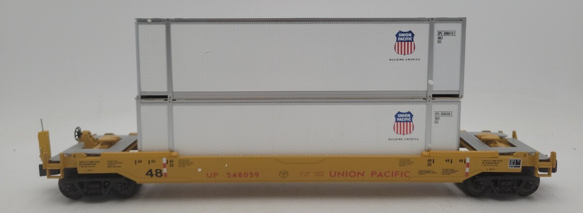 MTH 30-4214C Union Pacific Husky Stack Car w/ ETD #548059 EX/Box