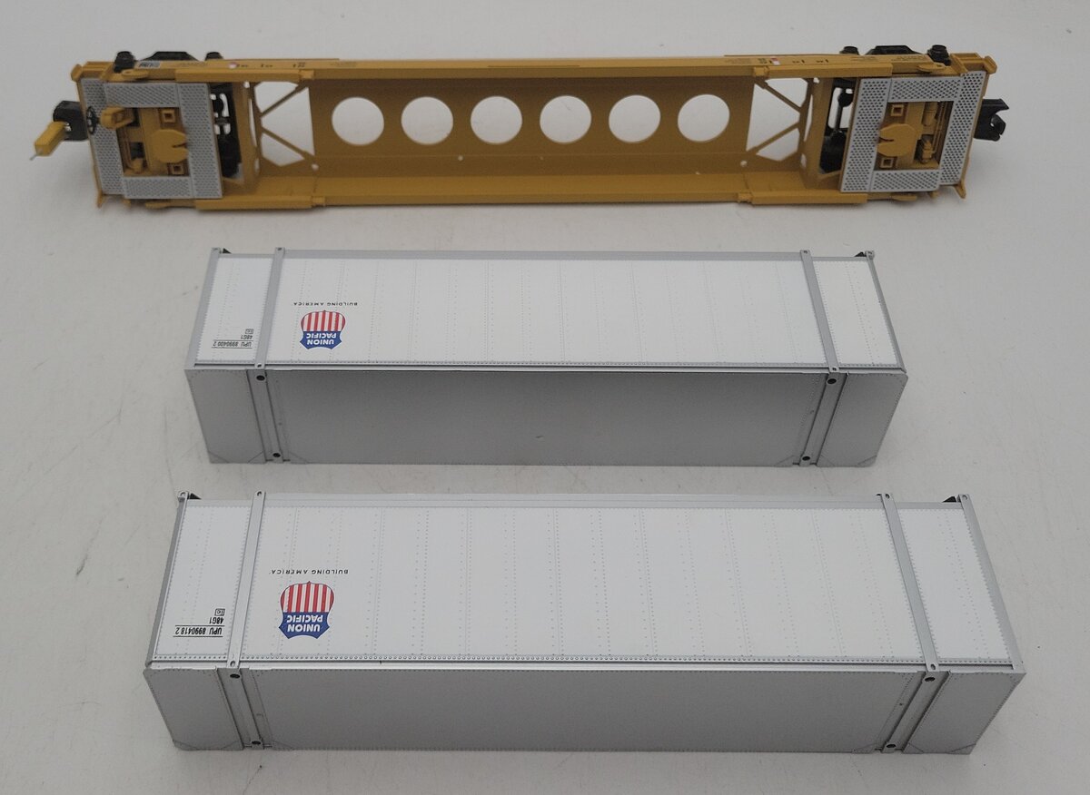 MTH 30-4214C Union Pacific Husky Stack Car w/ ETD #548059 EX/Box