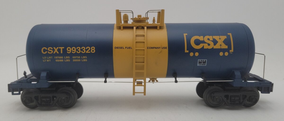 MTH 30-73444 O CSX Modern Tank Car #993328 VG/Box