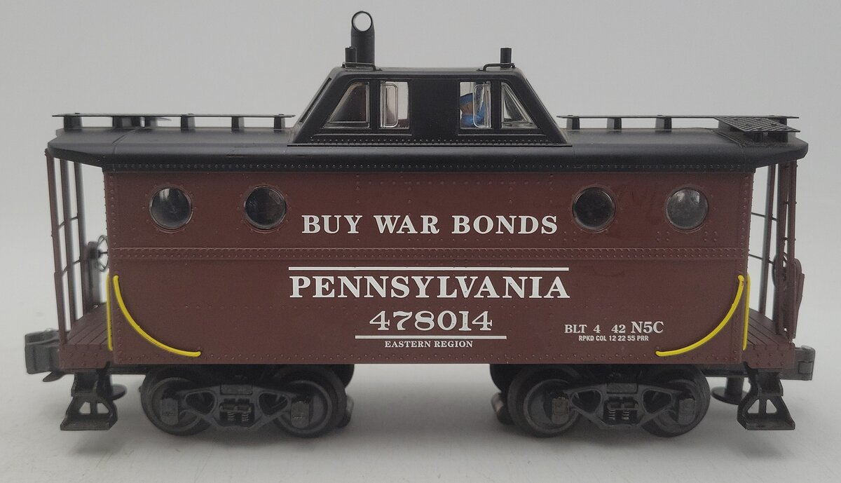 K-Line K615-1895 O Gauge Pennsylvania N5C Caboose #478014 VG/Box