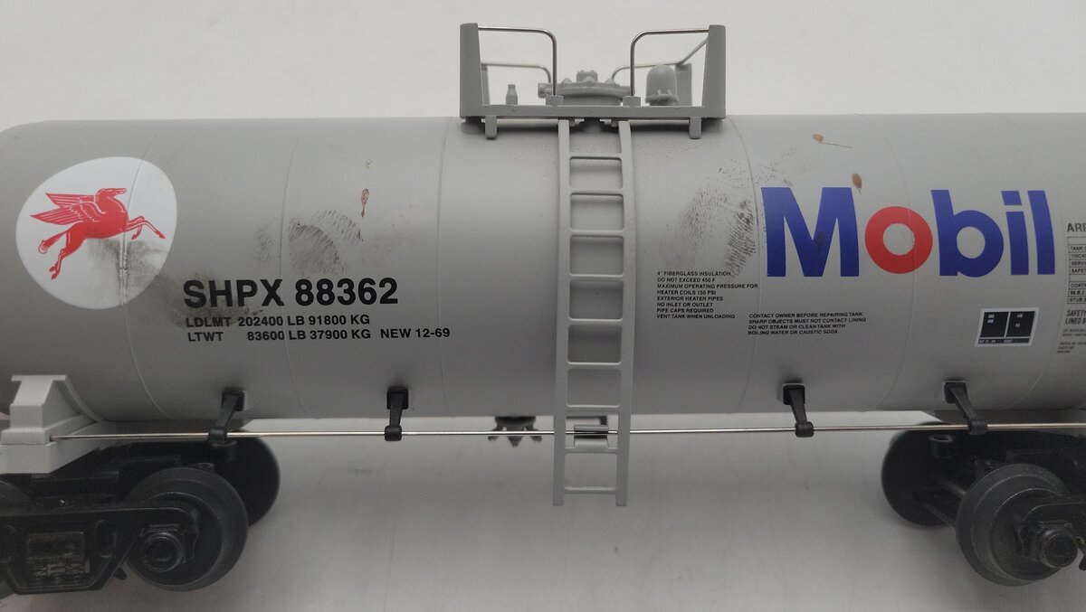 MTH 30-73434 O Mobile RailKing Modern Tank Car #88362 EX/Box
