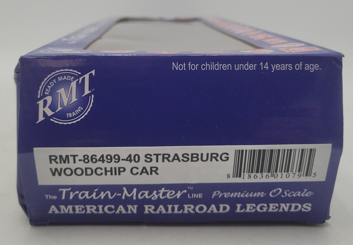 RMT 86499-40 O Gauge Strasburg Railroad 40' Tobacco Car #695 EX/Box