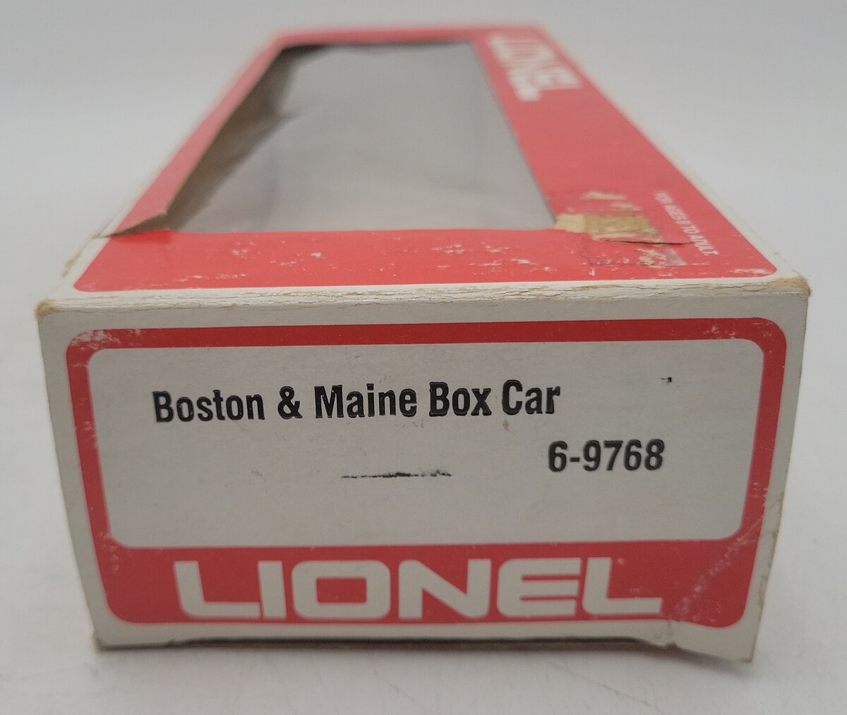 Lionel 6-9768 O Gauge Boston & Maine Boxcar VG/Box