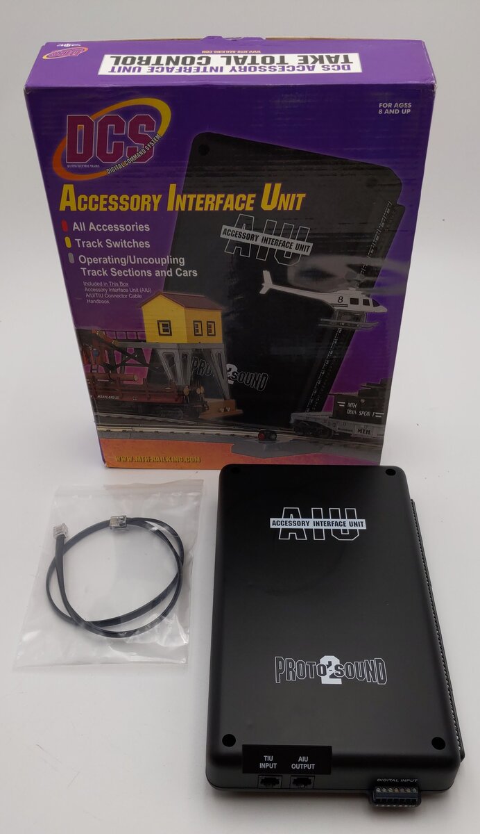 MTH 50-1004 DCS Accessory Interface Unit w/ PS2 EX/Box