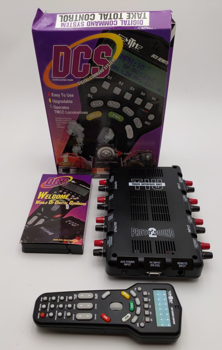 MTH 50-1001 O DCS Remote Control and DCS TIU Set EX/Box