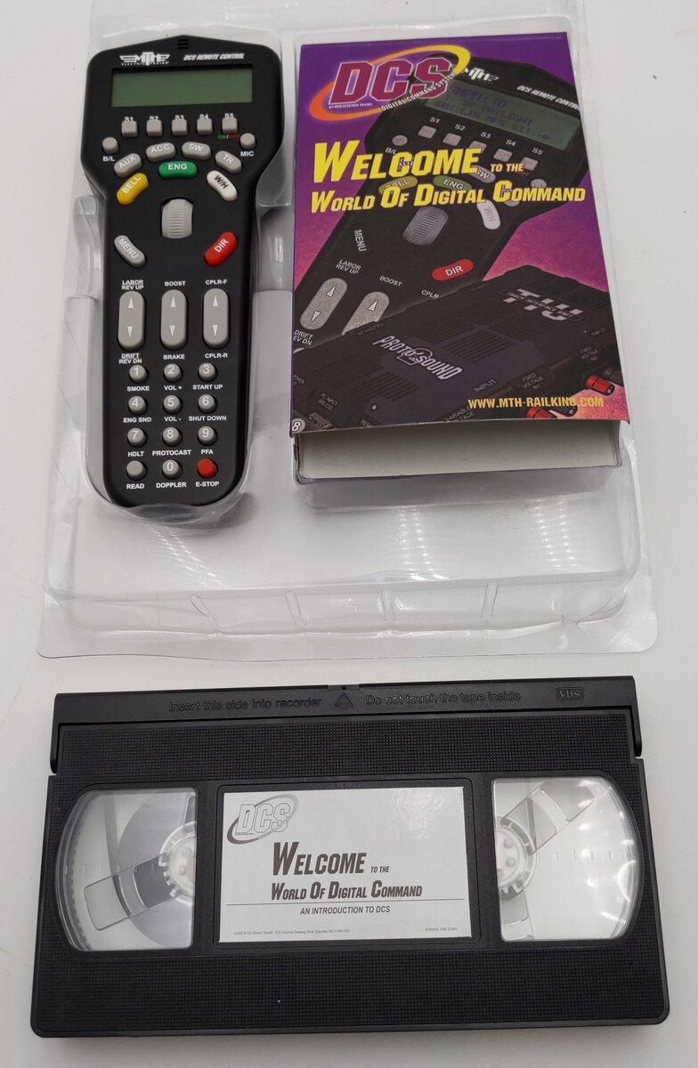 MTH 50-1001 O DCS Remote Control and DCS TIU Set EX/Box