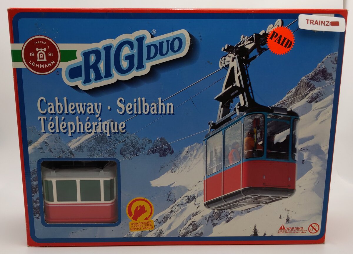 LGB 89390 Rigi Rigiduo Cable Car System EX/Box