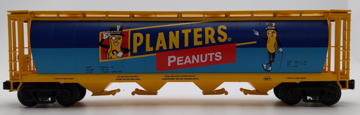 MTH 30-75114 Planters Peanuts 4-Bay Cylindrical Hopper LN/Box