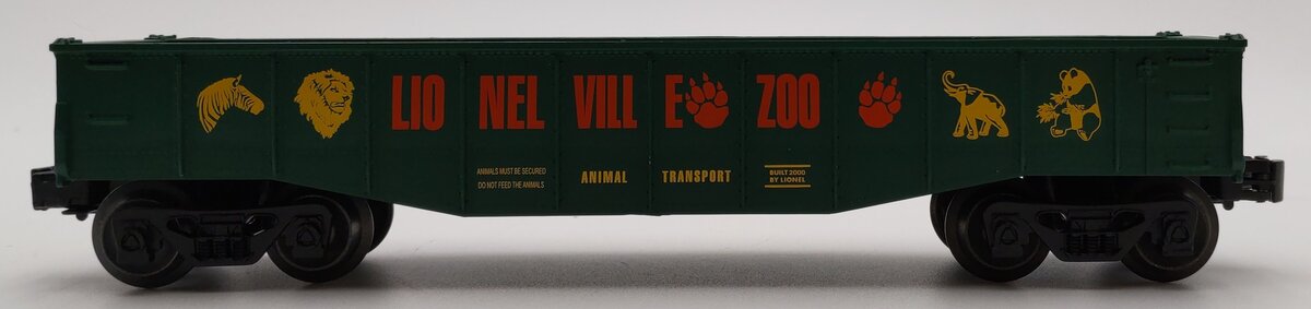 Lionel 6-19476 O Gauge Lionelville Zoo Gondola with Animals EX/Box