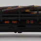 MTH 30-7960 O Gauge Maine Central Operating Flatcar #7051 w/ Log Load LN/Box