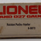 Lionel 6-9873 O Gauge Ralston Purina Billboard Reefer Car #9873 EX/Box