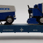 MTH 30-76038 O Gauge Boston and Maine Flat Car with Zambonis EX/Box