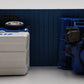 MTH 30-76038 O Gauge Boston and Maine Flat Car with Zambonis EX/Box