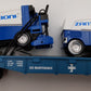 MTH 30-76038 O Gauge Boston and Maine Flat Car with Zambonis EX/Box