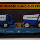 MTH 30-76038 O Gauge Boston and Maine Flat Car with Zambonis EX/Box
