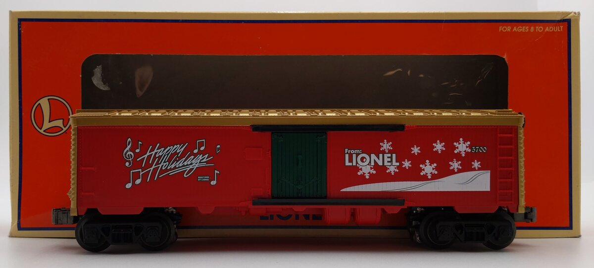 Lionel 6-16785 O Happy Holidays Music Reefer #5700 LN/Box