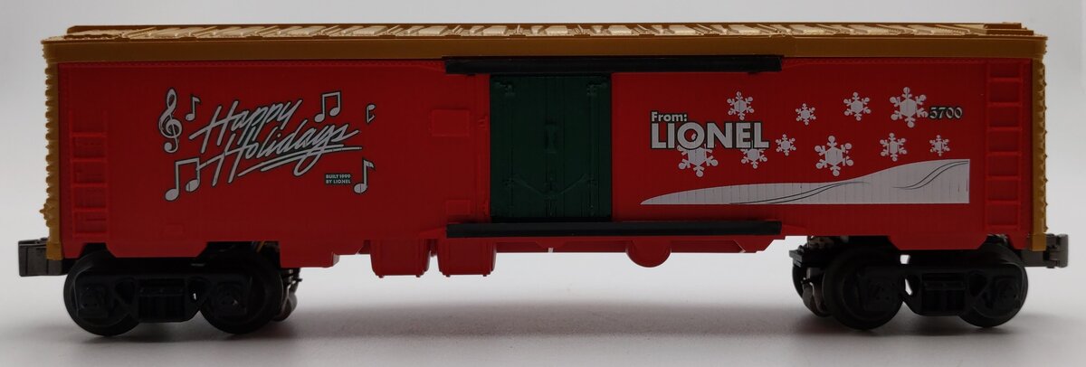 Lionel 6-16785 O Happy Holidays Music Reefer #5700 LN/Box