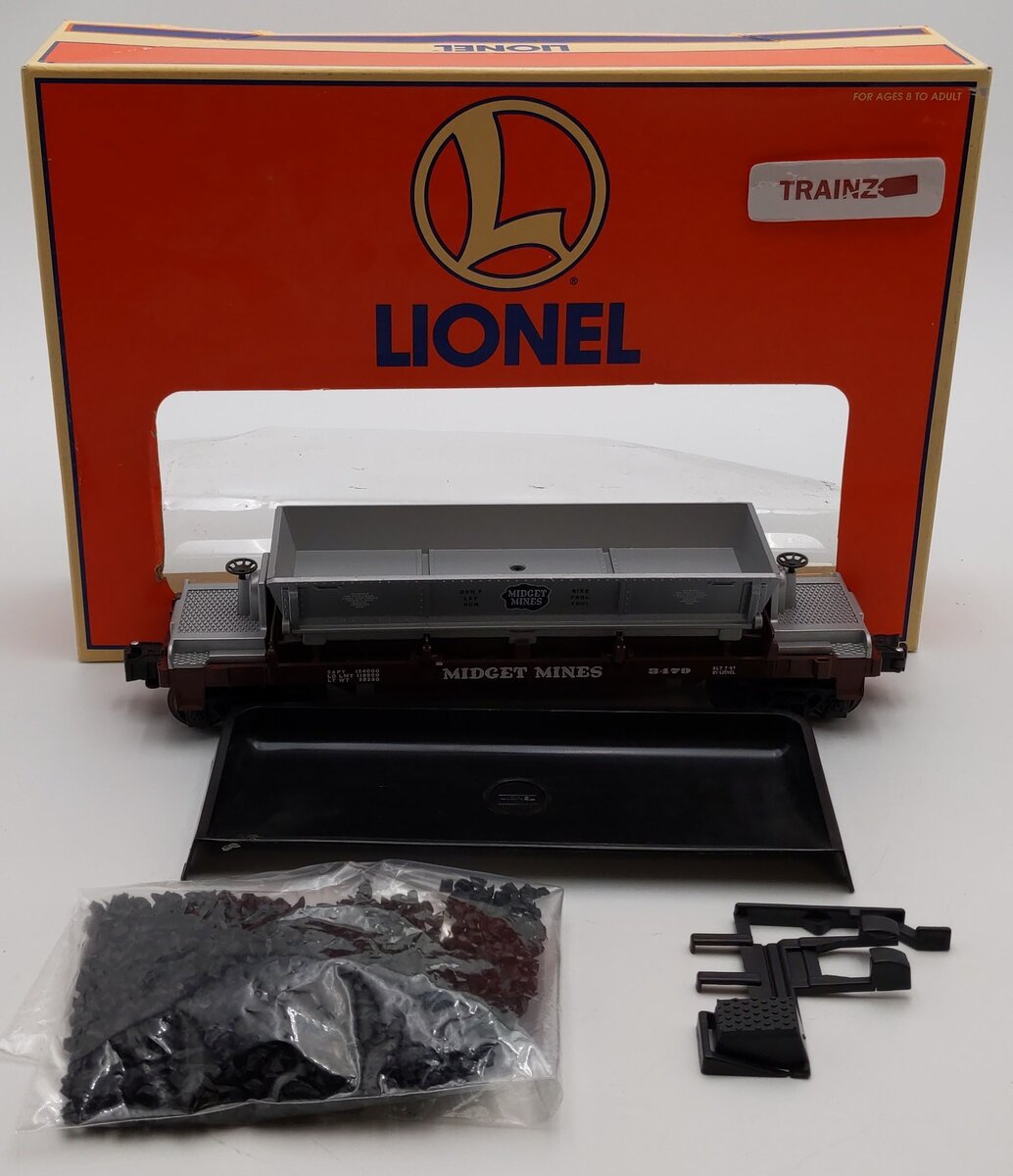 Lionel 6-16749 O Gauge Midget Mines Operating Ore Dump Car #3479 EX/Box