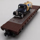 Lionel 6-17529 O Gauge AT&SF Flatcar w/Ford Milk Truck #90010 EX/Box