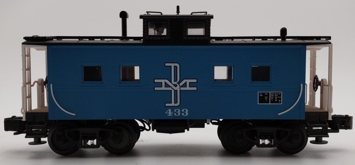 MTH 30-7740 Boston & Maine Steel Caboose #433 EX/Box