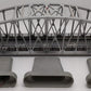 MTH 40-1121 O RealTrax Black Steel Arch Bridge VG