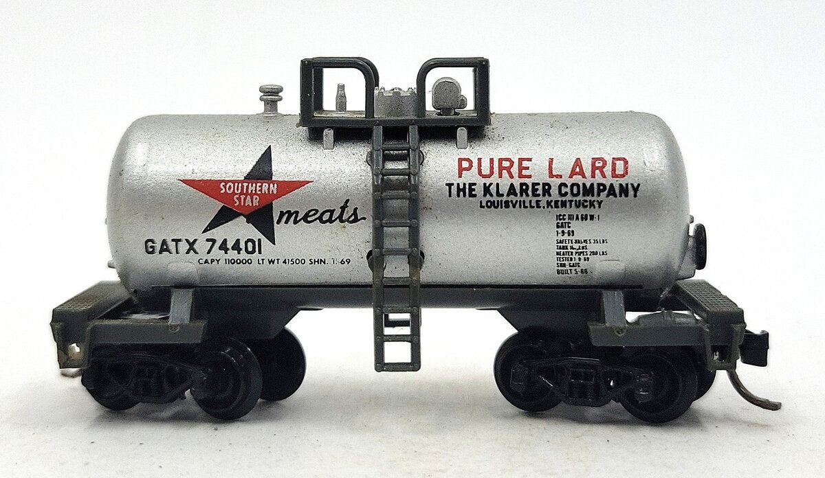 Atlas 3245 N Scale Southern Lard Beercan Tank EX/Box
