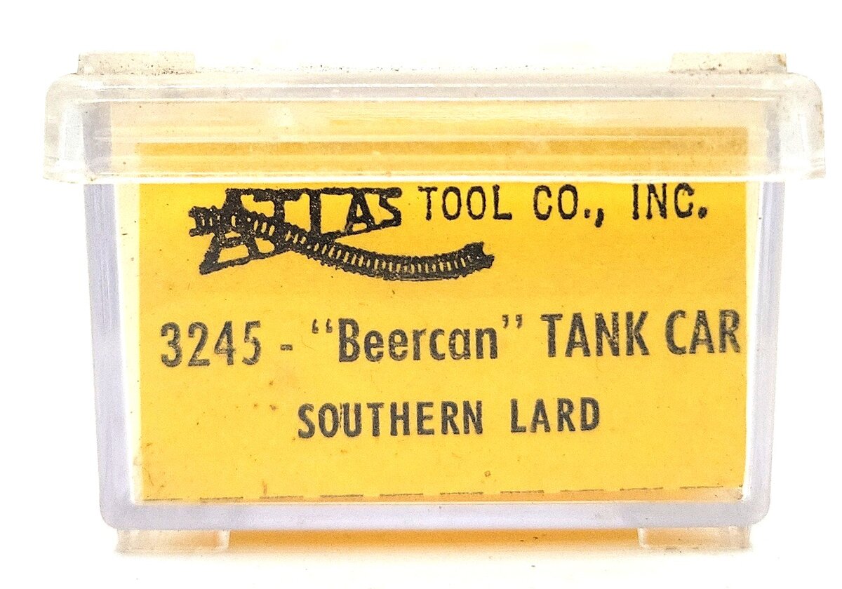Atlas 3245 N Scale Southern Lard Beercan Tank EX/Box