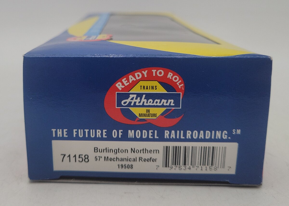 Athearn 71158 HO Scale Burlington Northern 57' Mechanical Reefer #19508 LN/Box