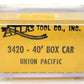 Atlas 3420 N Scale Union Pacific 40' Boxcar #193564 EX/Box
