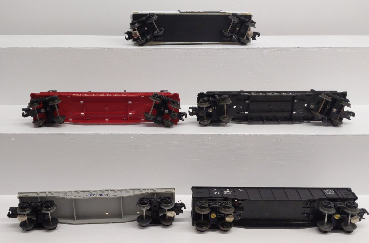 Lionel & K-Line Vintage O Freight Cars 6801, 6462, 6827, K751403, K6851[5] VG